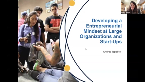 Thumbnail for Lunch and Learn: Developing a Entrepreneurial Mindset with Andrea Ippolito