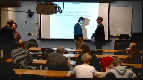 Thumbnail for Ezra's Round Table/Systems Seminar: Eoin Reeves (Univ. of Limerick) - Public-Private Partnerships in Ireland – A Policy for All Seasons