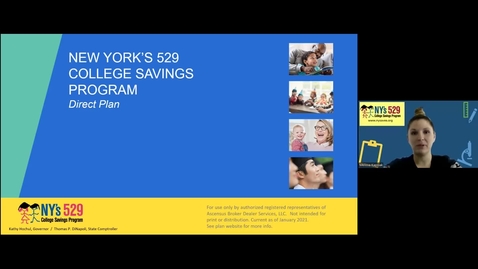 Thumbnail for entry NYS 529 College Savings | Open Enrollment 2022