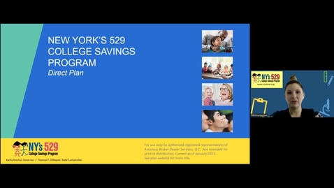 Thumbnail for NYS 529 College Savings | Open Enrollment 2022