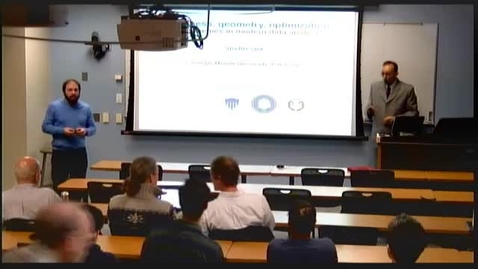 Thumbnail for ORIE Colloquium, 2014-05-05 - Suvrit Sra: Inexactness, Geometry, and Optimization: Recurrent Themes in Modern Data Analysis