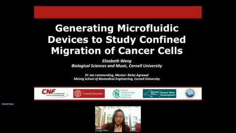 Thumbnail for 2021 NNCI REU Convocation, Elisabeth Wang's Presentation 