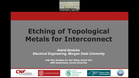 Thumbnail for 2023 CNF REU Dzotcha Final Presentation
