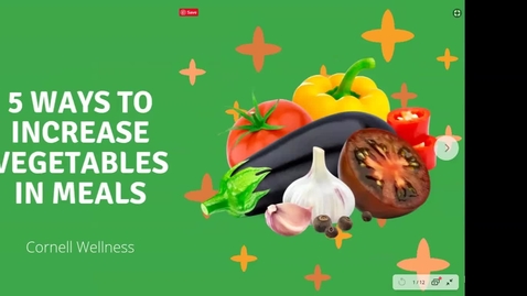 Thumbnail for entry 5 Ways to Increase Vegetables in Meals