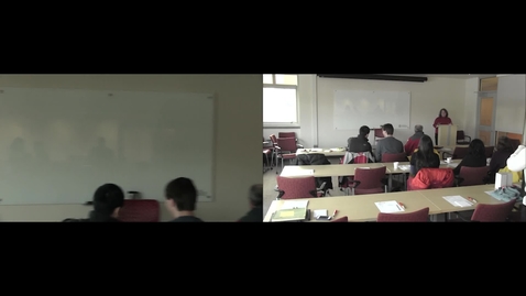 Thumbnail for Distance Learning Seminar, January 2015.mp4