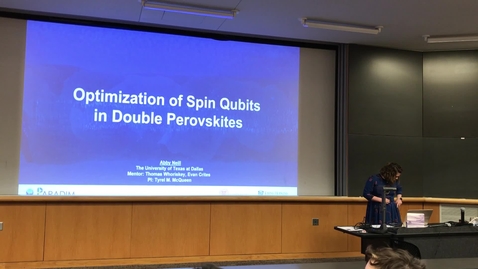 Thumbnail for 2022 REU Presentation:  Abby Neill