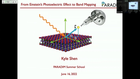 Thumbnail for entry Kyle Shen Lecture #1&amp;2 MBE&amp;ARPES Summer School 2022