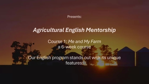 Thumbnail for AEM101 | Me and My Farm Promotional Video
