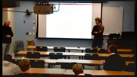 Thumbnail for CAM Colloquium 2013-02-08, Dennis Amelunxen