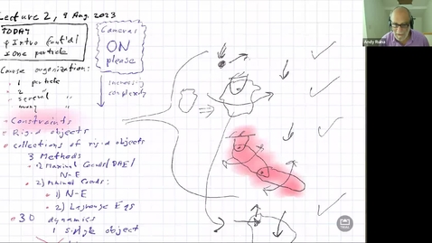 Thumbnail for Lecture 2, Aug 9, 2023, ME 226:  Course Outline + Particle example