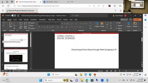 Thumbnail for Extracting Online Data through Web Scraping in R.mp4