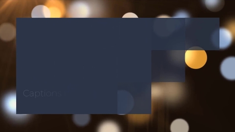 Thumbnail for Enabling captions in Zoom, editing recorded meeting in vod.