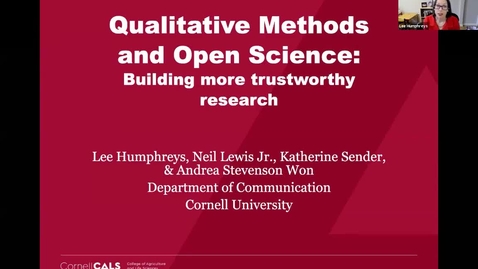 Thumbnail for Day of Data 2021: Themed Presentations, Social Factors Impacting Research