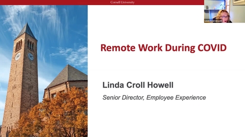 Thumbnail for entry Remote Work During COVID - Managers Forum 10/2