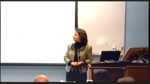 Thumbnail for ORIE Colloquium on 4/10/2012 - Agnes Sulem: A Stochastic Differential Game Approach to Stochastic Control Under Model Uncertainty