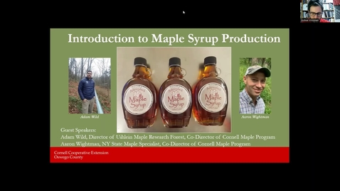 Thumbnail for entry Introduction to Maple Syrup Production