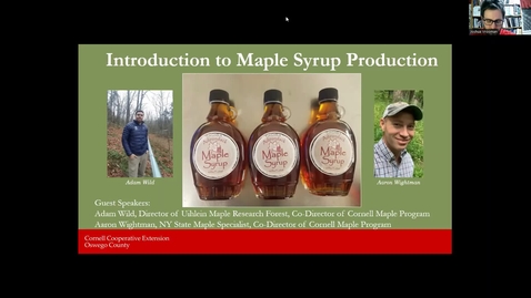 Thumbnail for Introduction to Maple Syrup Production