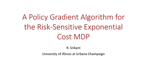 Thumbnail for Clip of Stochastic Networks Conference 2022 - R. Srikant Edit