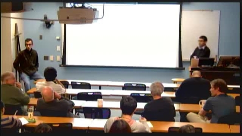 Thumbnail for ORIE Colloquium on 5/1/2012 - Vineet Goyal: Power of Robust and Affine Solutions in Dynamic Optimization
