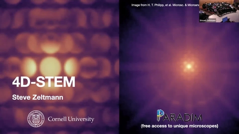 Thumbnail for PARADIM Summer School 2024 - Electron Microscopy