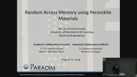 Thumbnail for 2019_NNCI_REU_Presentations_-_Oluchi_Onwuvuche