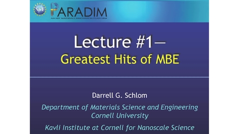 Thumbnail for entry Greatest Hits of MBE (Schlom)