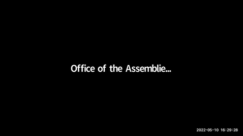 Thumbnail for University Assembly Meeting May 10 2022