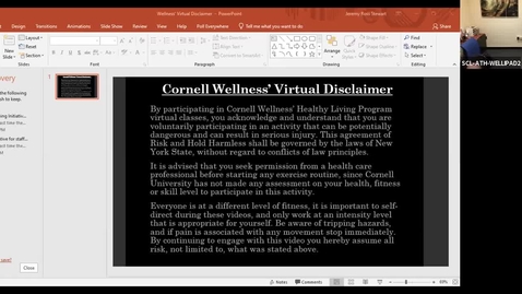 Thumbnail for Wellness Spring Bootcamp Class #5