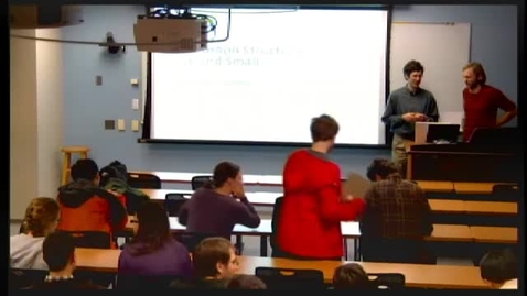 Thumbnail for CAM Colloquium, October 19, 2012 - Johan Ugander