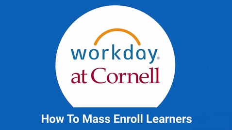 Thumbnail for Mass Enrollment Tool - How To