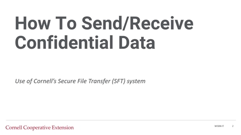 Thumbnail for SFT and confidential data