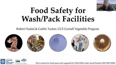 Thumbnail for entry Food Safety for Wash/Pack Facilities - Part 1: Principles of Food Safety