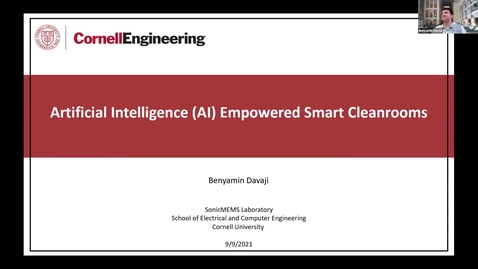 Thumbnail for 2021 CNF Virtual Annual Meeting, Video 6; Benyamin Daviji, CNF User