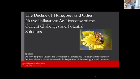 Thumbnail for entry The Decline of Honeybees and Other Native Pollinators: An Overview of the Current Challenges and Potential Solutions