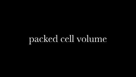 Thumbnail for Packed Cell Volume Test