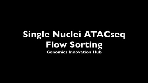 Thumbnail for entry snATACseq-tagmentation and FACS  - SD 480p