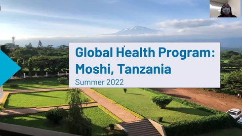 Thumbnail for entry 2022 Tanzania Global Health Program Information Video