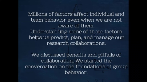Thumbnail for JHU-SS2022-Day3-EffectiveCollaborationIII-Vincent.mp4