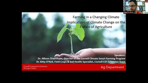 Thumbnail for entry Farming in a Changing Climate: Implications of Climate Change on the Future of Agriculture