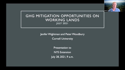Thumbnail for Clip of CLCPA Policy Update 3-Greenhouse gas mitigation opportunities for New York working lands