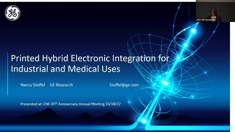 Thumbnail for entry 2022 CNF 45th, Video 5; Dr. Nancy Stoffel, GE Research