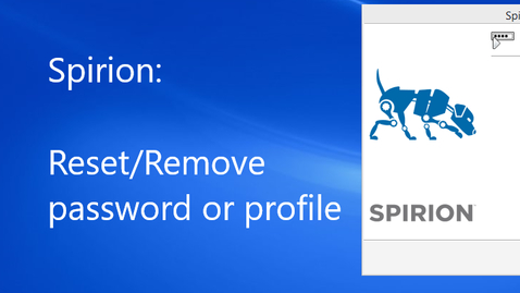Thumbnail for Spirion_Remove_Password