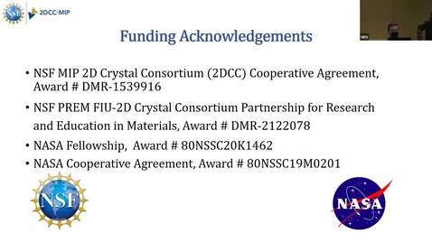 Thumbnail for Heron 2021 MRS conference MIP Forum (AM session) 