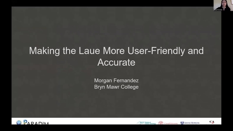 Thumbnail for Morgan Fernandez 2020 REU final presentation