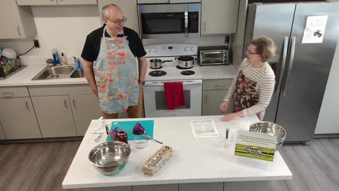 Thumbnail for Clip of Egg-cellent education series Tim Bigham Farm Bureau NY/coloring eggs with cabbage
