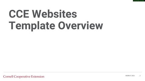 Thumbnail for Website - Overview