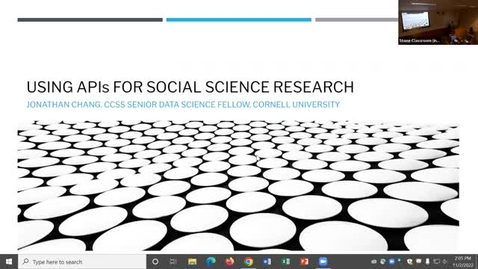 Thumbnail for Applications of API's in Data Science