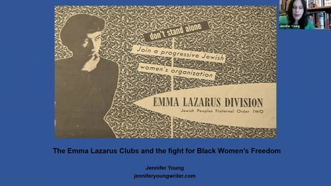 Thumbnail for Di Linke Conference Session 2: A Fraternal Society with Emmas: Mutual Aid, Insurance, Acculturation, Civil Rights &amp; Feminism