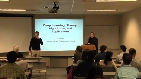 Thumbnail for CAM Colloquium 2013-03-08 Pierre Baldi