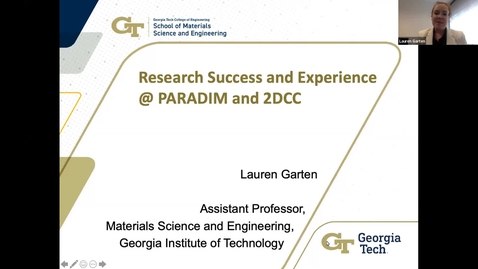 Thumbnail for entry Garten 2DCC success story 2021 MRS conference MIP Forum (PM session) 